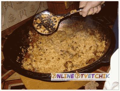 Как правильно приготовить вкусный плов