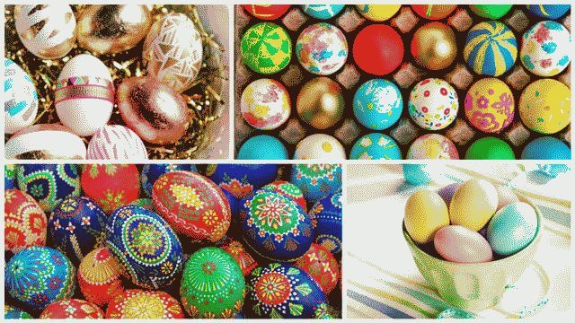Как покрасить яйца на пасху своими руками?