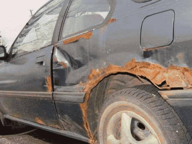 Как убрать ржавчину с кузова автомобиля?