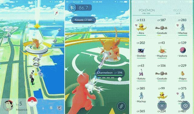 Как ловить покемонов в Pokemon Go?